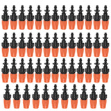 50pcs/set Adjustable Garden Drip Irrigation Misting Nozzles Micro Flowing Sprinkler Head Atomizer