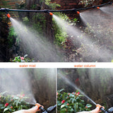 50pcs/set Adjustable Garden Drip Irrigation Misting Nozzles Micro Flowing Sprinkler Head Atomizer - Close-Up Angle