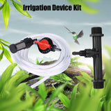 Garden Irrigation Device Kit G3/4 Fertilizer Injector Switch Filter Water Tube - Front View