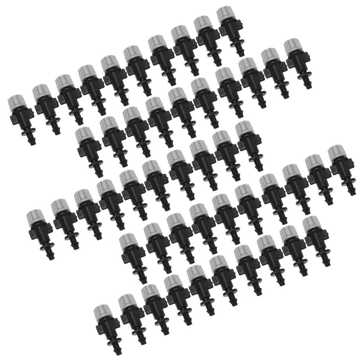 50pcs/set Misting Nozzles Sprinkler Head Atomizer for Garden Drip Irrigation System