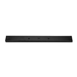 Ceiling Light Plate Holder Fitting Base Rectangular Shape DIY Pendant Lamp Accessories Black