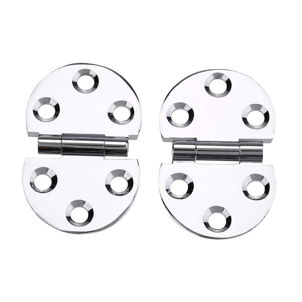 2PCS 180 Degree Copper Hinges for Folding Tabletop Sewing Machine Table
