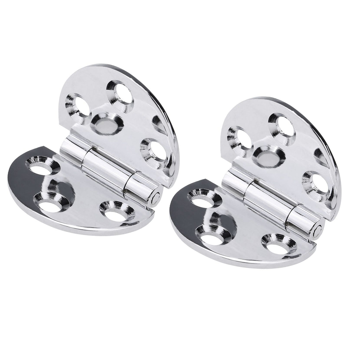 2PCS 180 Degree Copper Hinges for Folding Tabletop Sewing Machine Table