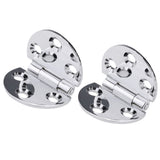 2PCS 180 Degree Copper Hinges for Folding Tabletop Sewing Machine Table