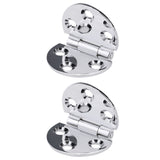 2PCS 180 Degree Copper Hinges for Folding Tabletop Sewing Machine Table