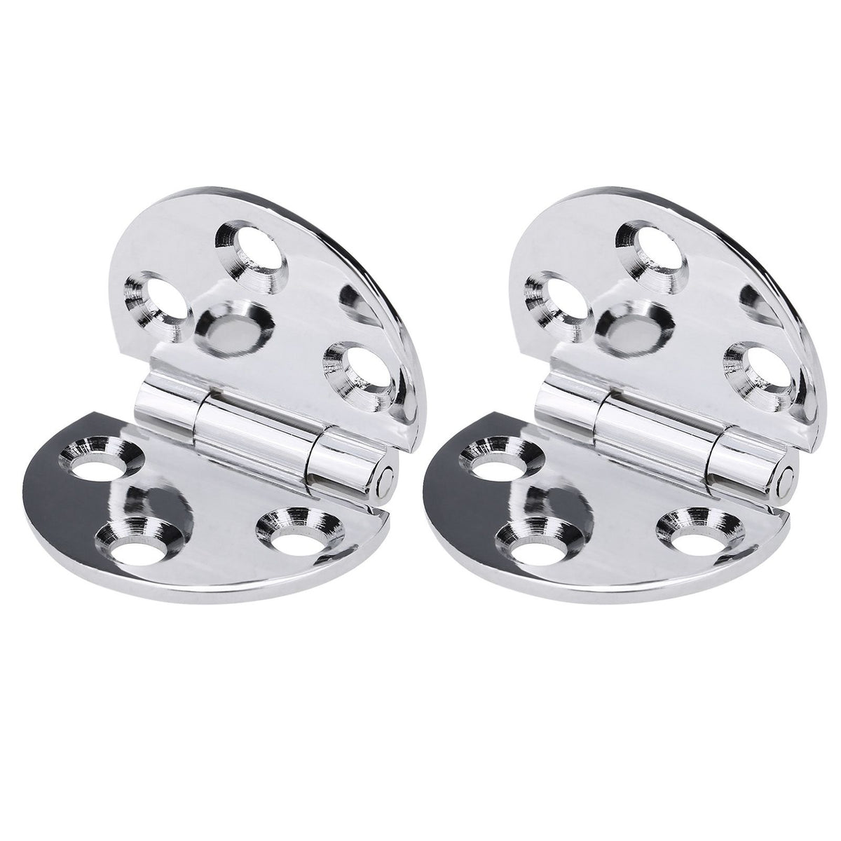 2PCS 180 Degree Copper Hinges for Folding Tabletop Sewing Machine Table