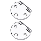 2PCS 180 Degree Copper Hinges for Folding Tabletop Sewing Machine Table