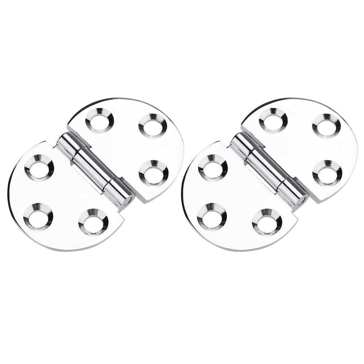 2PCS 180 Degree Copper Hinges for Folding Tabletop Sewing Machine Table