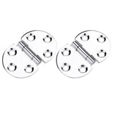 2PCS 180 Degree Copper Hinges for Folding Tabletop Sewing Machine Table - Extra Image