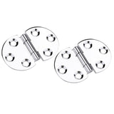 2PCS 180 Degree Copper Hinges for Folding Tabletop Sewing Machine Table