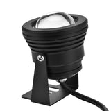 12V 10W RGB Waterproof Aquarium LED Spotlight Lamp for Fish Tank Pool Garden Underwater Black - Extra Image