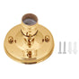 E26/E27 Vintage Industrial Ceiling/Wall Light Base Holder Pendant Bulb Lamp Screw Socket Gold