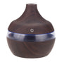 300ml Wood Grain USB Humidifier Colorful LED Night Light Mist Maker for Office Car Home