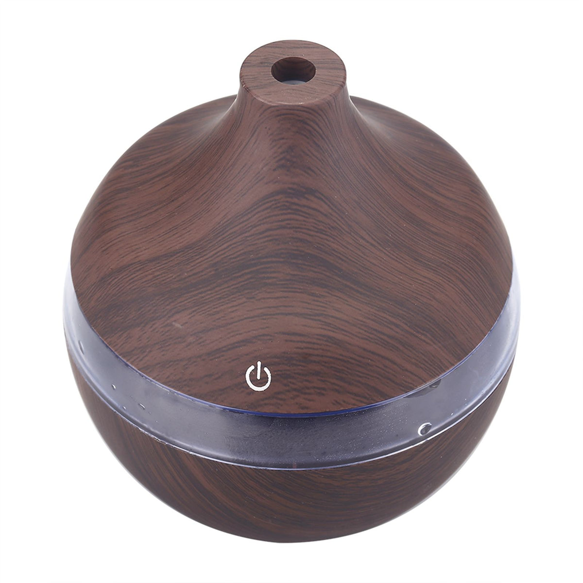 300ml Wood Grain USB Humidifier Colorful LED Night Light Mist Maker for Office Car Home
