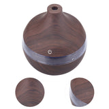 300ml Wood Grain USB Humidifier Colorful LED Night Light Mist Maker for Office Car Home - Extra Image