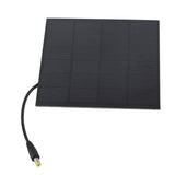 Portable 3W 6V Silicon Solar Charger Panel Outdoor for Solar Garden Lighting - Front View