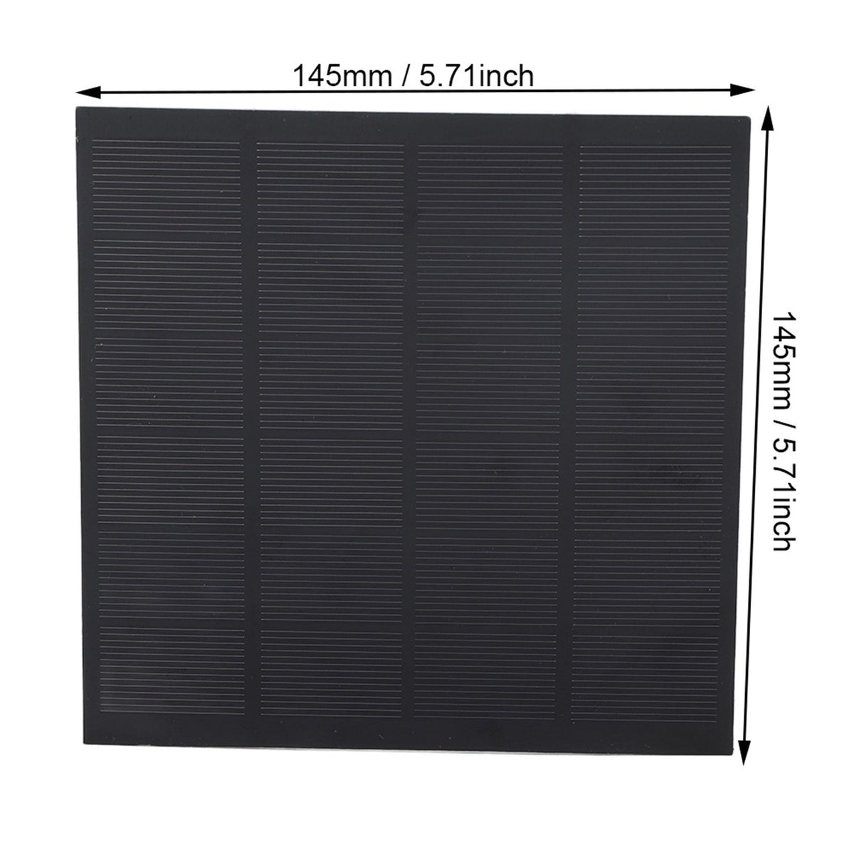 Portable 3W 6V Silicon Solar Charger Panel Outdoor for Solar Garden Lighting