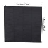 Portable 3W 6V Silicon Solar Charger Panel Outdoor for Solar Garden Lighting - Close-Up Angle