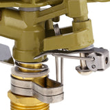 360° Rotary Zinc Alloy Water Irrigation Sprayer Sprinkler For Garden Yard Lawn 1/2 Inch