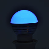 E27 3W RGB LED Color Changing Candle Light Lamp Bulb Remote Control Kit