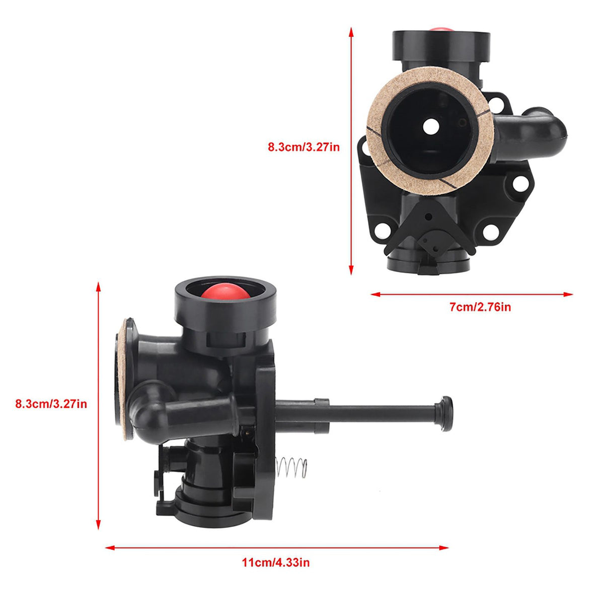 Carburetor Carb with Installing Hardware for 499809 498809A 494406