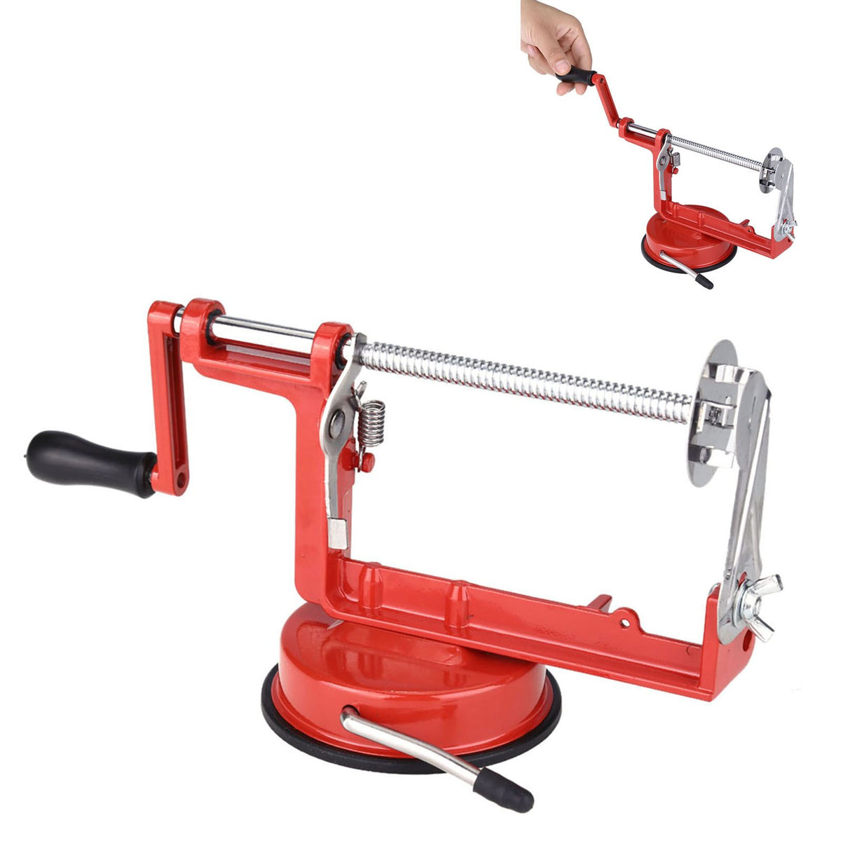 Manual Spiral Potato Cucumber Tornado Twister Cutter Vegetable Fruit Chips Making Tool