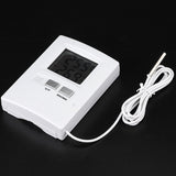 High Precision LCD Digital Indoor&Outdoor Thermometer Temperature Meter Tester Battery Powered - 45-Degree Angle