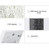 High Precision LCD Digital Indoor&Outdoor Thermometer Temperature Meter Tester Battery Powered - Close-Up Angle