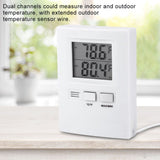 High Precision LCD Digital Indoor&Outdoor Thermometer Temperature Meter Tester Battery Powered - Extra Image