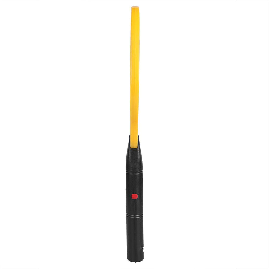 Cordless Battery Power Electric Fly Mosquito Swatter Bug Zapper Racket Insects Killer Yellow