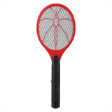 Cordless Battery Power Electric Fly Mosquito Swatter Bug Zapper Racket Insects Killer Red
