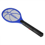 Cordless Battery Power Electric Fly Mosquito Swatter Bug Zapper Racket Insects Killer Blue