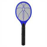 Cordless Battery Power Electric Fly Mosquito Swatter Bug Zapper Racket Insects Killer Blue - Extra Image