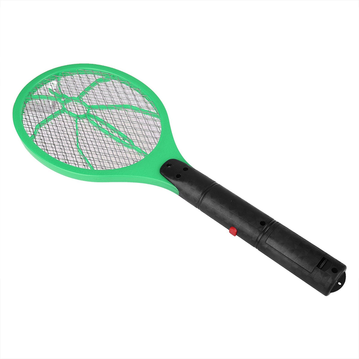 Cordless Battery Power Electric Fly Mosquito Swatter Bug Zapper Racket Insects Killer Green