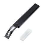 DIY Leather Craft Cutting Thinning Knife With Blades Craft Tool Planing Scraping Black