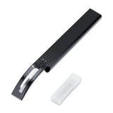 DIY Leather Craft Cutting Thinning Knife With Blades Craft Tool Planing Scraping Black