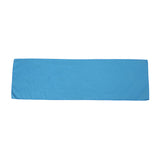 Super Absorbent & Quick Drying Large Towel for Sporting Camping Backpacking Swimming (Blue) - Low Angle
