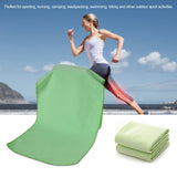 Super Absorbent & Quick Drying Large Towel for Sporting Camping Backpacking Swimming (Green)