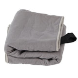 Super Absorbent & Quick Drying Large Towel for Sporting Camping Backpacking Swimming (Gray) - 45-Degree Angle