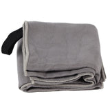 Super Absorbent & Quick Drying Large Towel for Sporting Camping Backpacking Swimming (Gray)