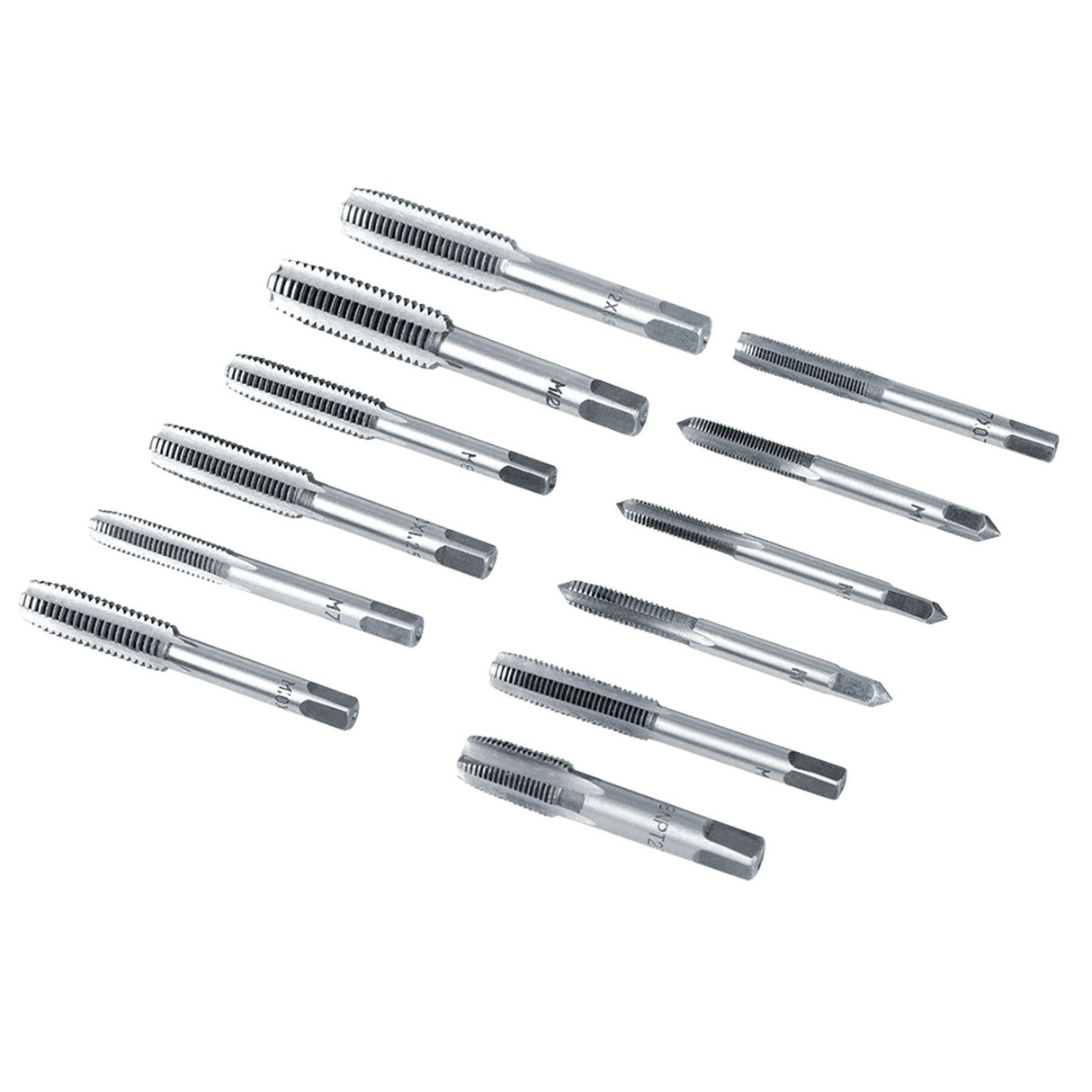 40Pcs M3-M12 Screw Nut Tap and Die Set with Wrenches and Thread Gauge Heavy Duty Hand Tools