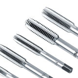 40Pcs M3-M12 Screw Nut Tap and Die Set with Wrenches and Thread Gauge Heavy Duty Hand Tools