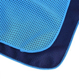 Super Breathable Cooling Effect Towel with Storage Bottle for Sports Gym Workout (Light Blue) - Extra Image