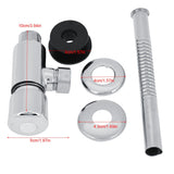 Durable Zinc Alloy Flush Valve Office Hotel Bathroom Toilet Hand Pressing Flushing Tool