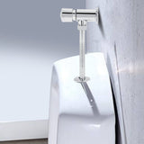 Durable Zinc Alloy Flush Valve Office Hotel Bathroom Toilet Hand Pressing Flushing Tool - Extra Image