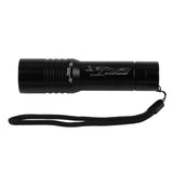 Handheld Zoomable Underwater 1200LM LED Diving Flashlight Waterproof Battery Power - Side View