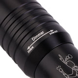 Handheld Zoomable Underwater 1200LM LED Diving Flashlight Waterproof Battery Power
