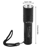 Handheld Zoomable Underwater 1200LM LED Diving Flashlight Waterproof Battery Power - Extra Image