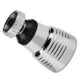 360°Swivel 3Colors Temperature Controlled LED Light Kitchen Sink Faucet Spray Head Sprayer - Close-Up Angle