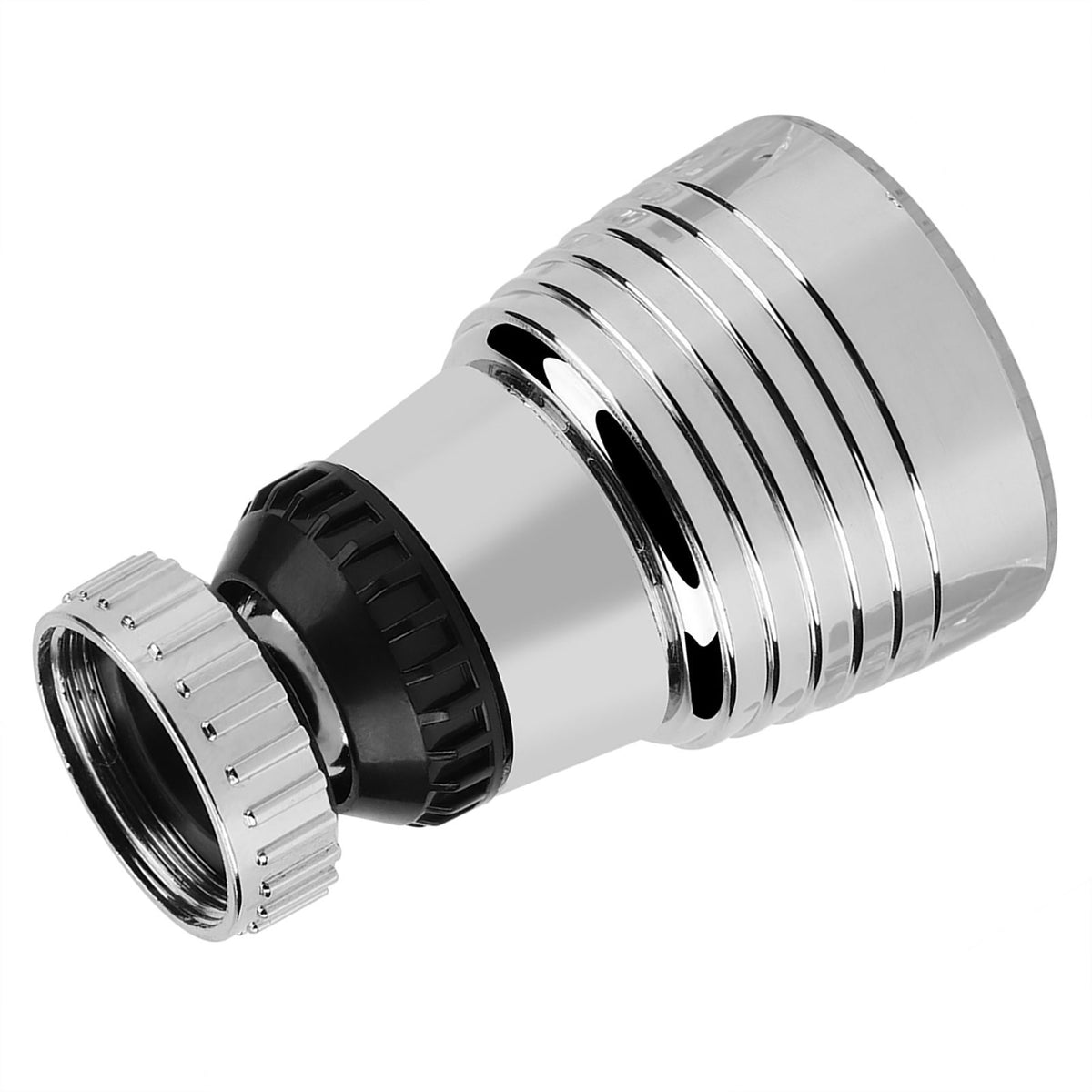 360°Swivel 3Colors Temperature Controlled LED Light Kitchen Sink Faucet Spray Head Sprayer